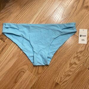 Fused Women's sea glass Hamoa Bikini bottom, NWT